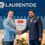 Lead photo: Contrôles Laurentide President & CEO Steve Dustin seen with Danfoss Drives Canada Country Head Ammar Rashid. (Contrôles Laurentide photo)