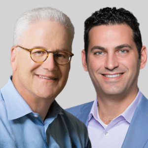 Picture of Pascal Yammine and Geoffrey Moore