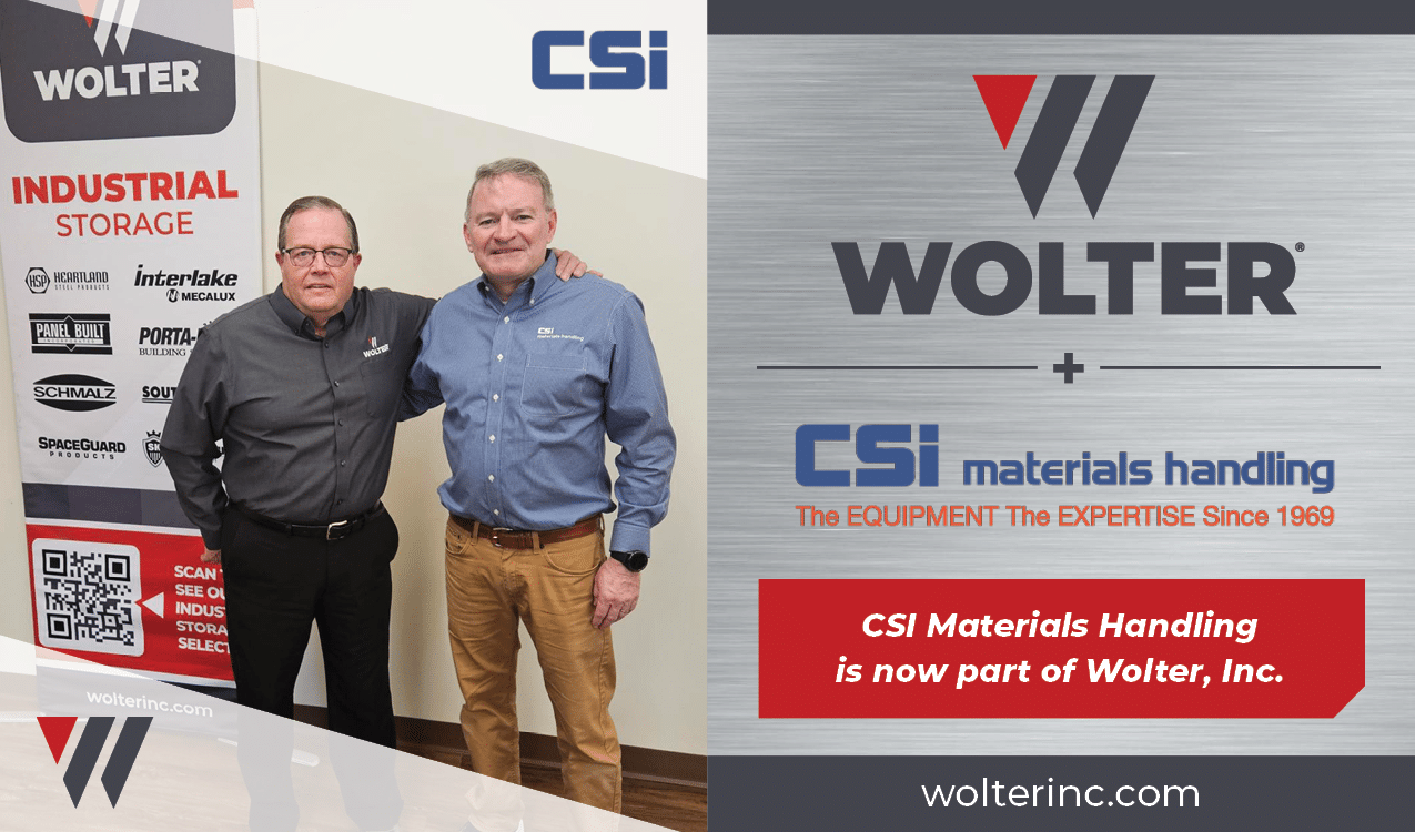 Wolter Acquires CSI Material Handling Near Chicago - Modern ...