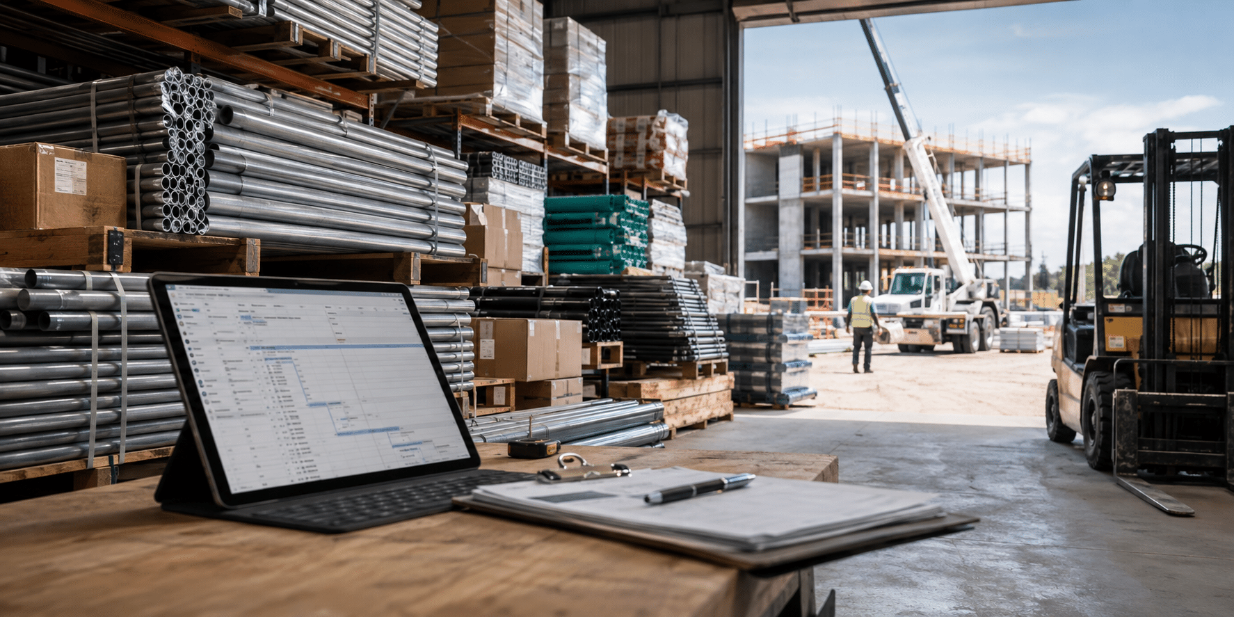 Distributor quote building construction