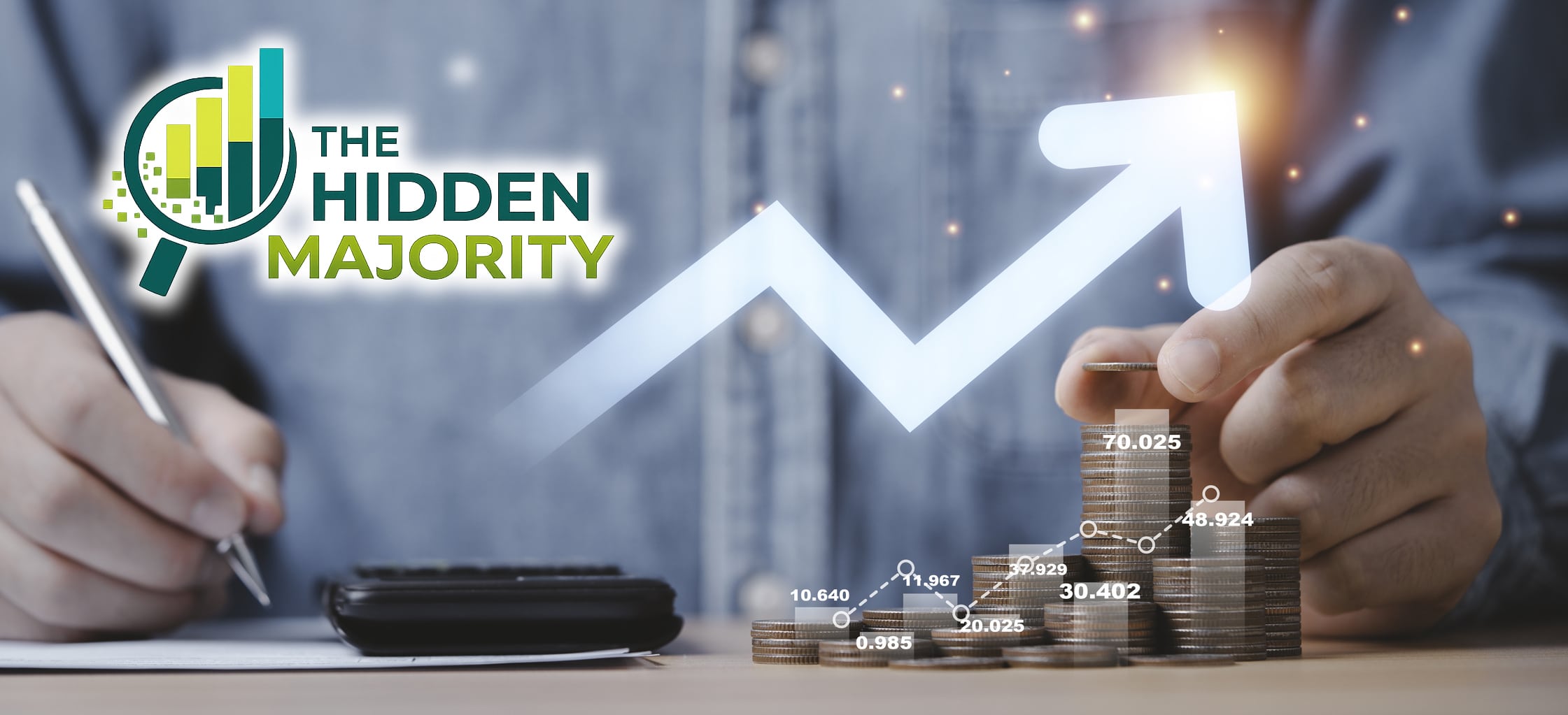 Businessman hand drawing virtual increasing graph with money coins stacking , Business investment profit and deposit dividend saving growth concept.