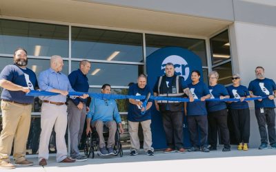 Representatives of ACR celebrate the grand opening of its new Stockton, California distribution center during a ribbon-cutting ceremony on June 17, 2026.