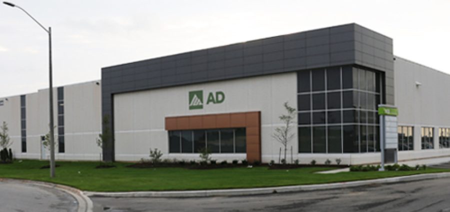 AD Canada exterior warehouse