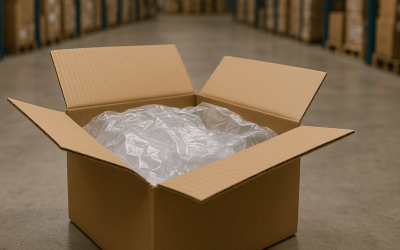 Box packaging warehouse