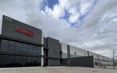Lennox opened a Regional Distribution Center (RDC) near the airport to support the product and service needs of Dallas-Fort Worth customers. (PRNewsfoto/Lennox International Inc.)