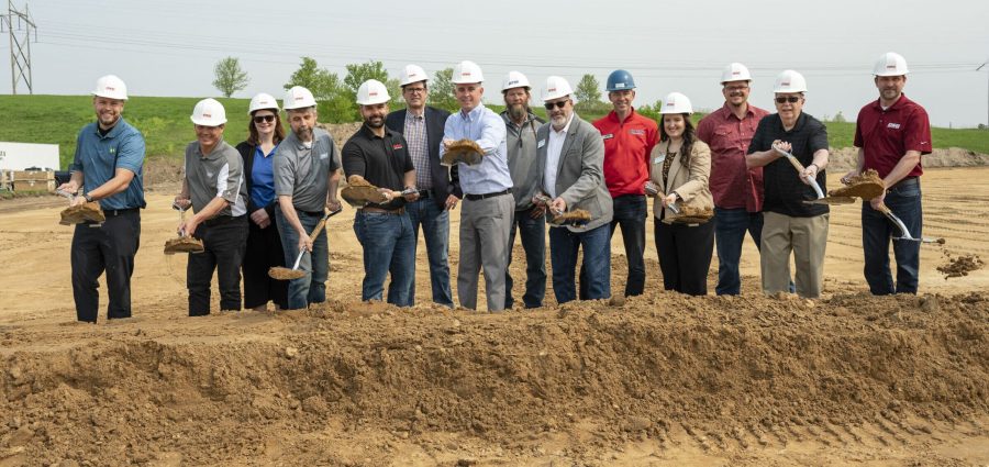 DSG has broken ground for a new facility in Eau Claire, Wisconsin.