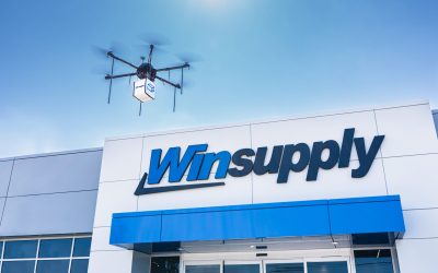 Construction materials provider Winsupply has announced its plan to offer drone delivery, according to a company news release.