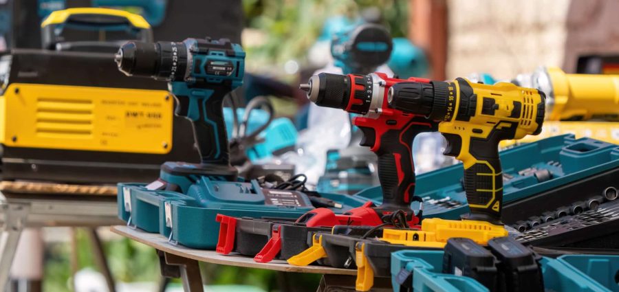 Cheap hand tools sold in local markets in Turkey