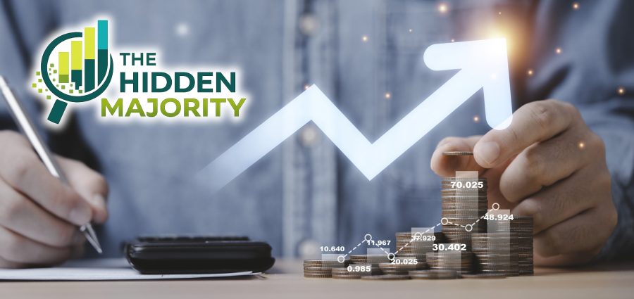 Businessman hand drawing virtual increasing graph with money coins stacking , Business investment profit and deposit dividend saving growth concept.