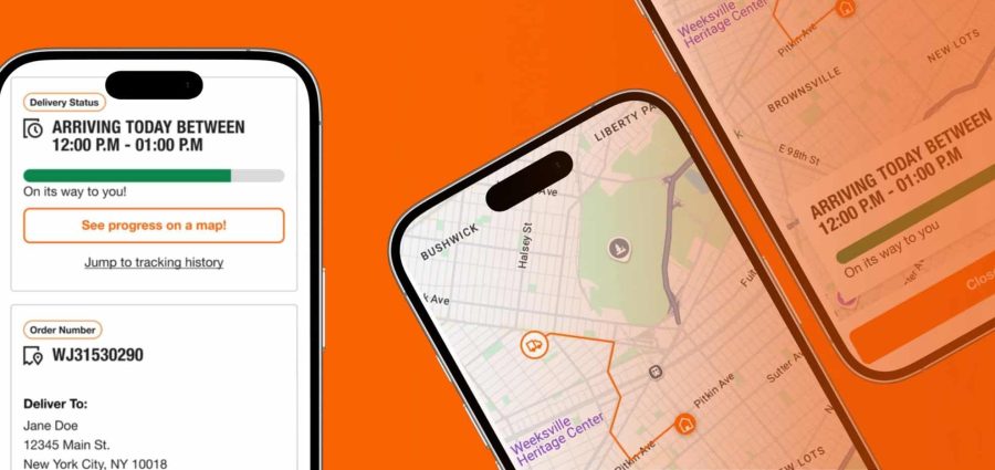 Home Depot live delivery