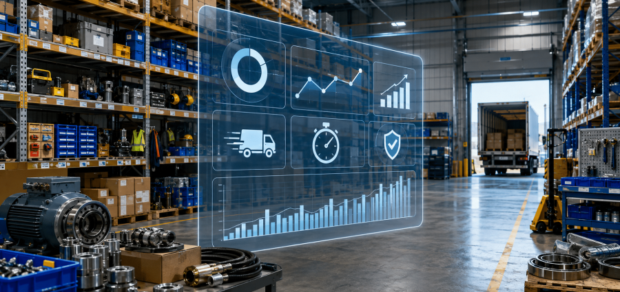 KPI metrics warehouse distributor