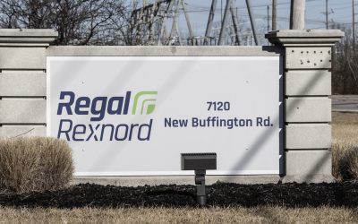 Florence - Circa February 2022: Regal Rexnord Motion Control Solutions location. Regal Rexnord is a manufacturer of electric motors and motion controls.