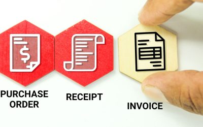 3 -Way Match For Accounts Payable. Business concept. proof of purchase or payment transaction Concept