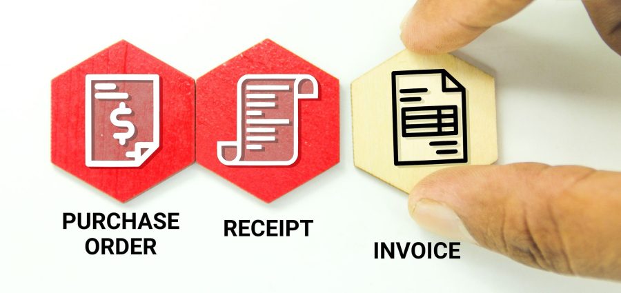 3 -Way Match For Accounts Payable. Business concept. proof of purchase or payment transaction Concept