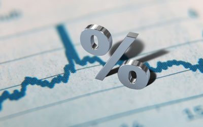 Interest rate percentage sign symbol finance investment graph chart