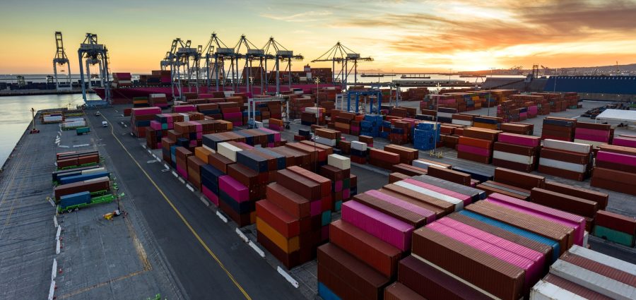 Authorization was obtained from the Port of Long Beach Security Division and POLB Harbor Patrol for this operation in restricted airspace.
